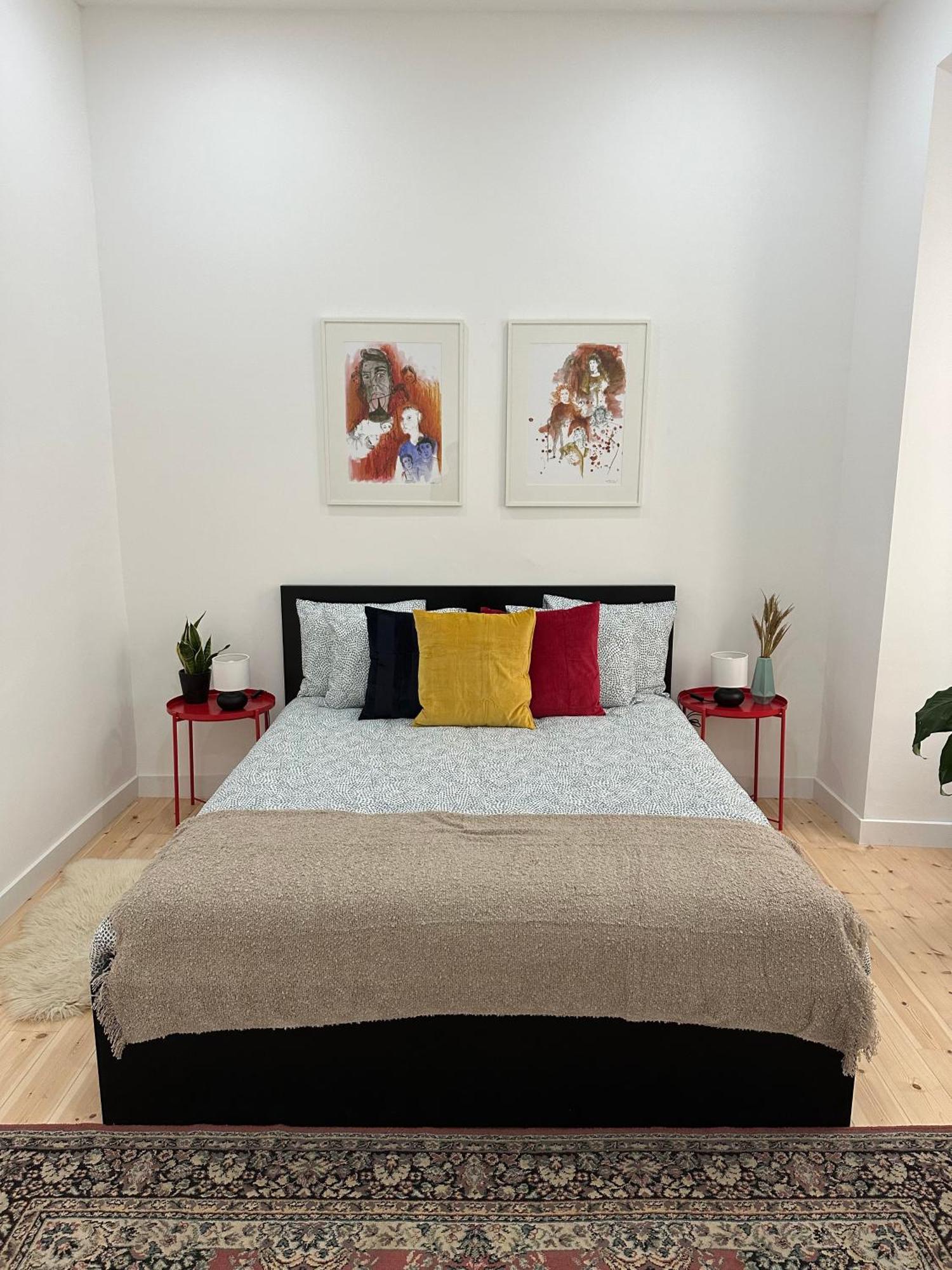 Modern Bedroom In Лиссабон Экстерьер фото
